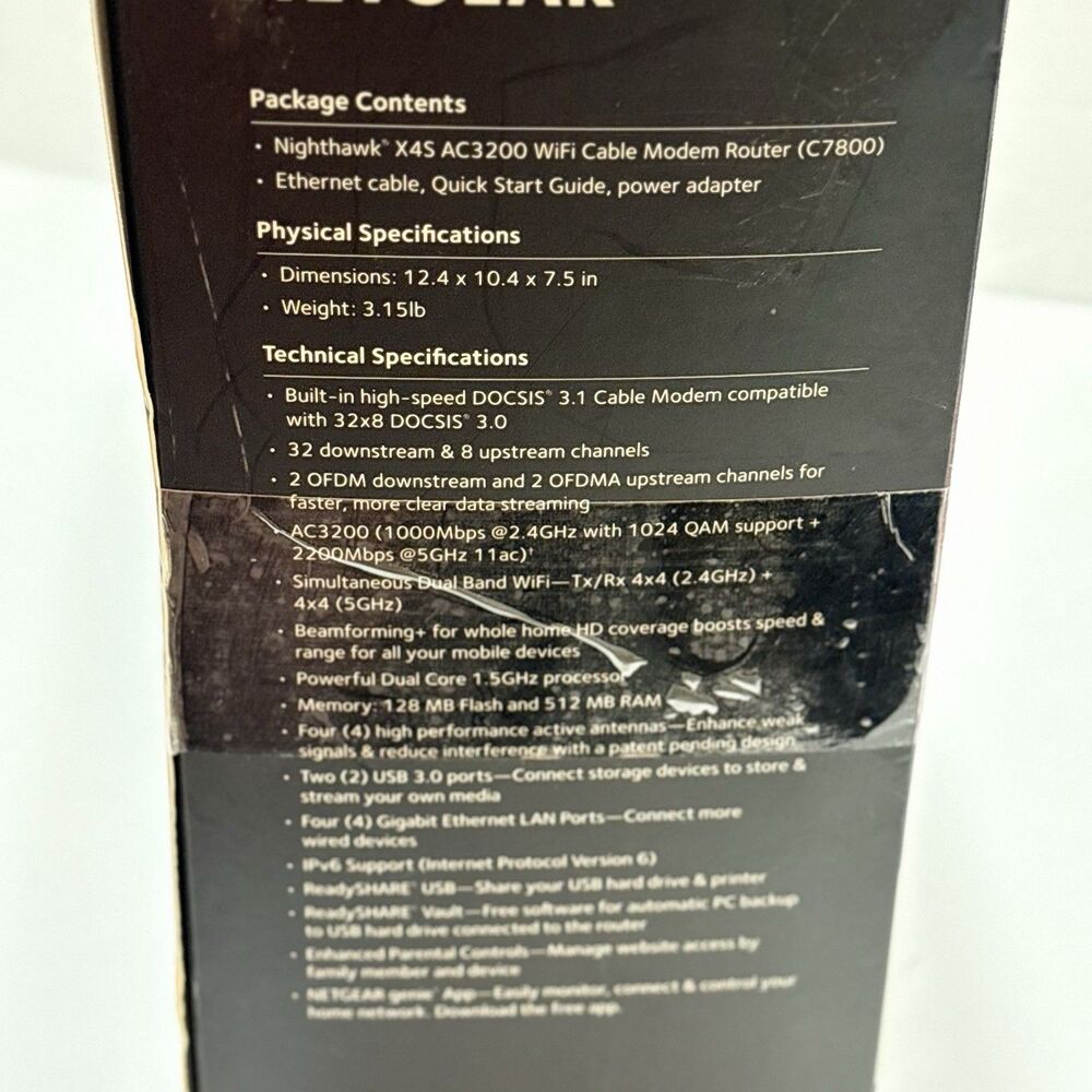 NETGEAR C7800-200NAS Wireless Router - Picture 11 of 16